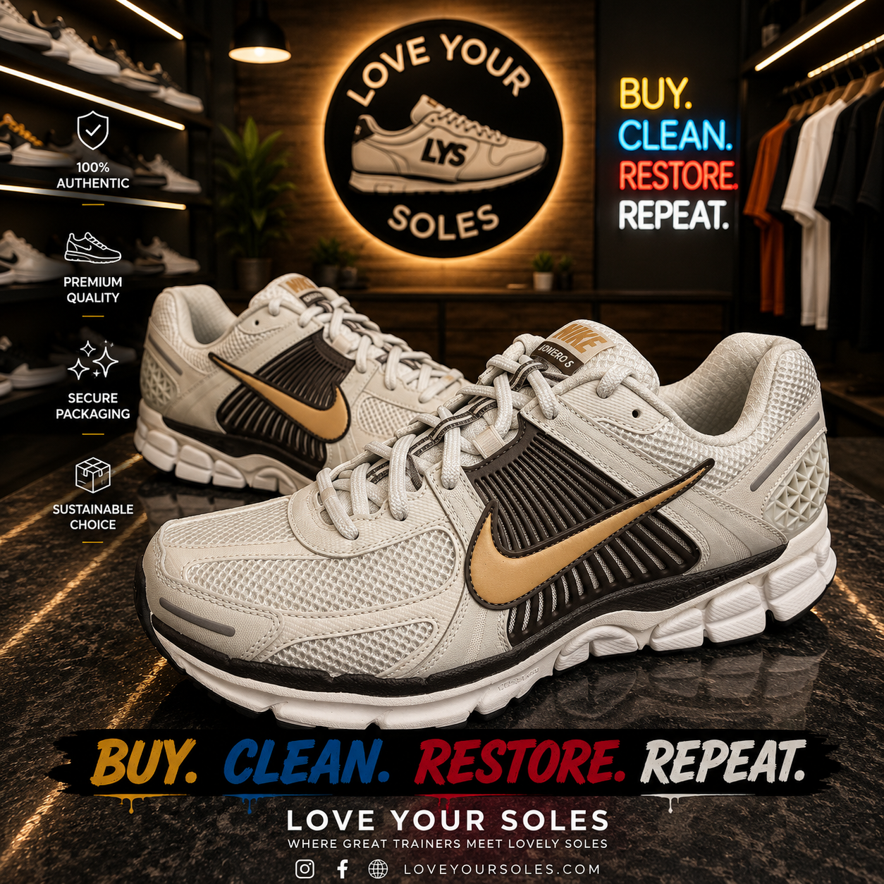 Nike Vomero 5 - Lightbone/Ironstone - UK 10.5 *BNIB*