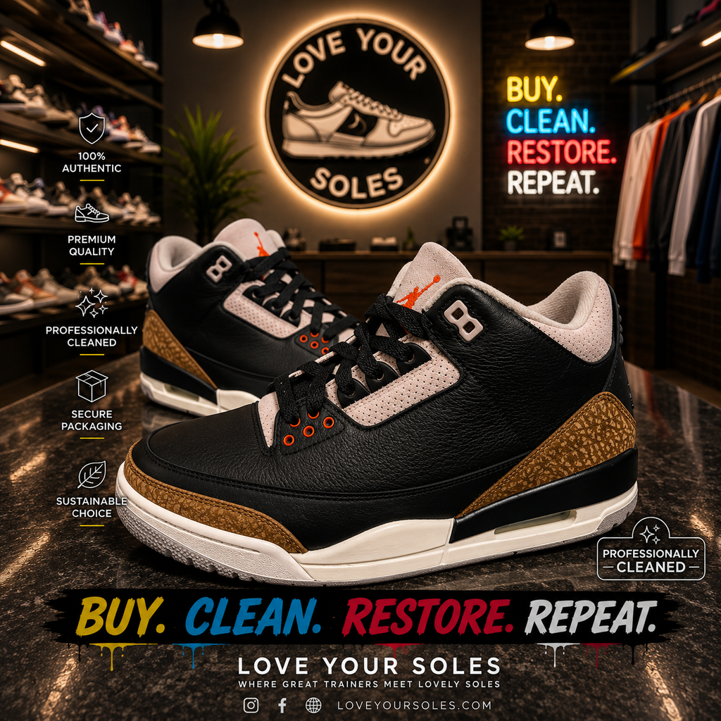 Jordan 3 Retro - Desert Elephant - UK 8