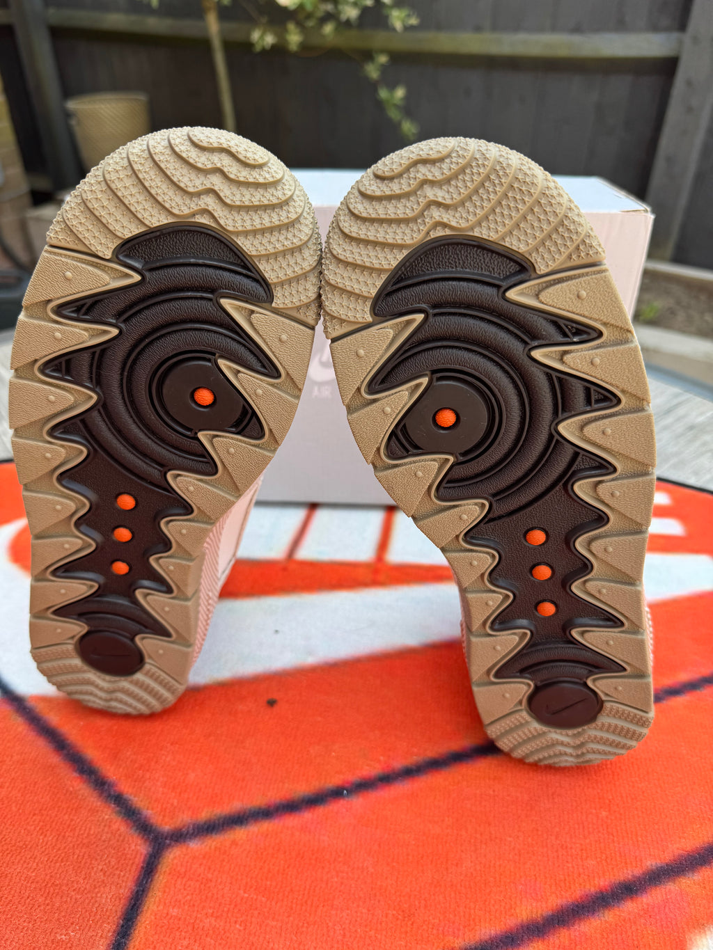 Nike Air Force 1 Wild - Phantom Velvet Brown Khaki - UK 8.5 - BNIB