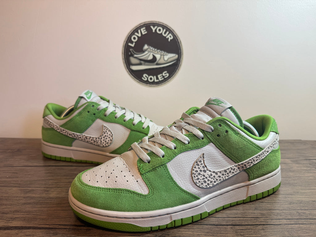 Nike Dunk Low AS - Safari Swoosh Chloropyhll - UK 9