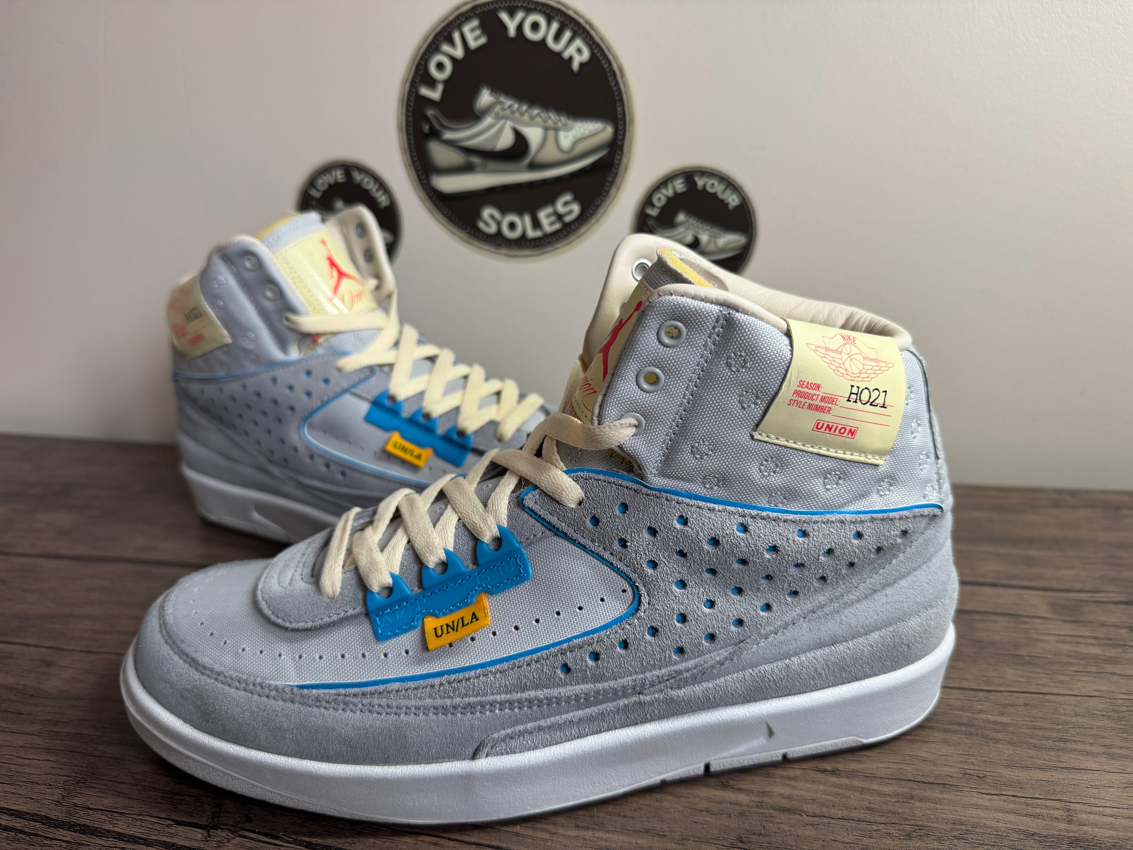 Jordan 2 Retro - Union Grey Fog - UK 8