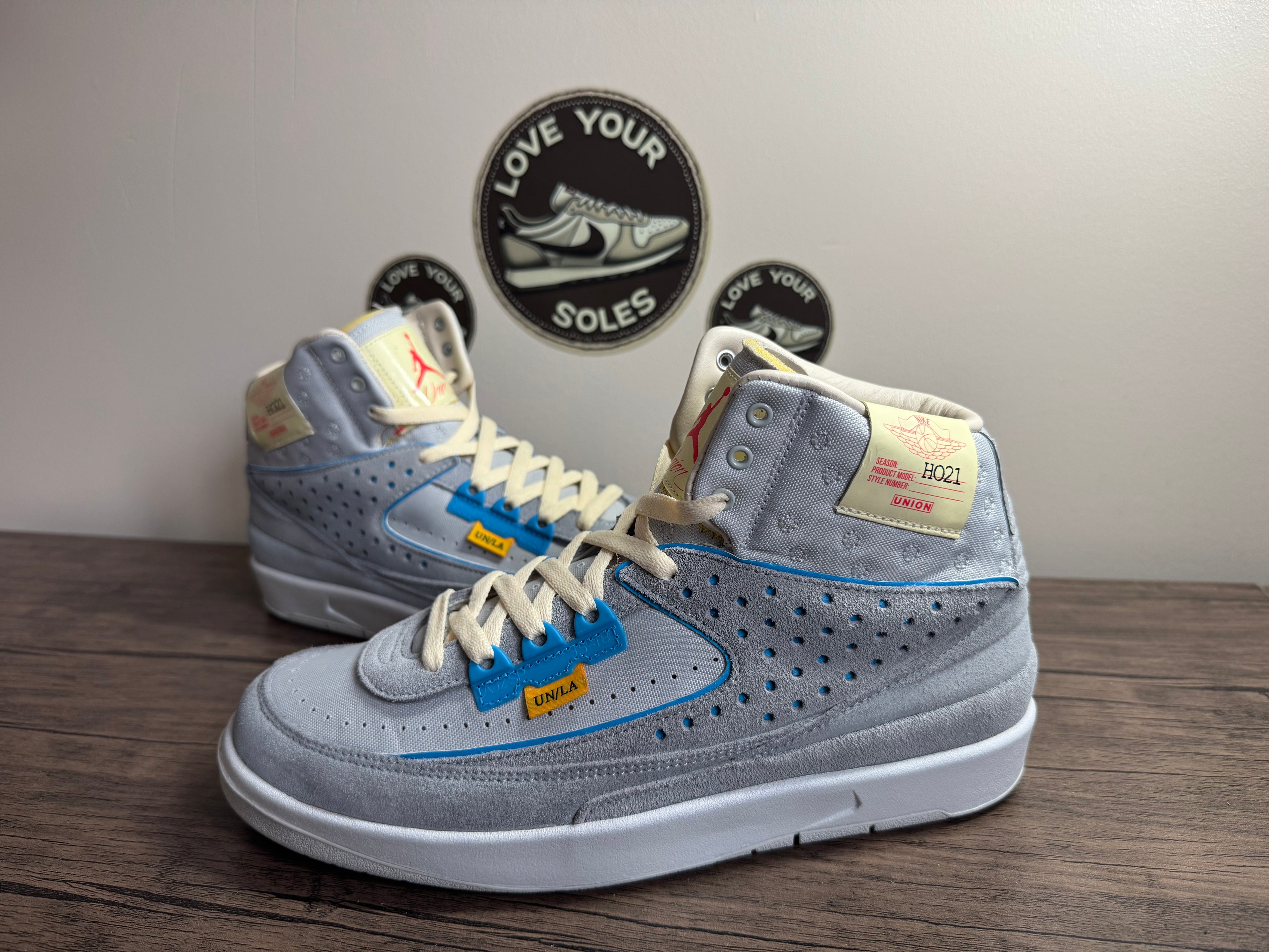 Jordan 2 Retro - Union Grey Fog - UK 8