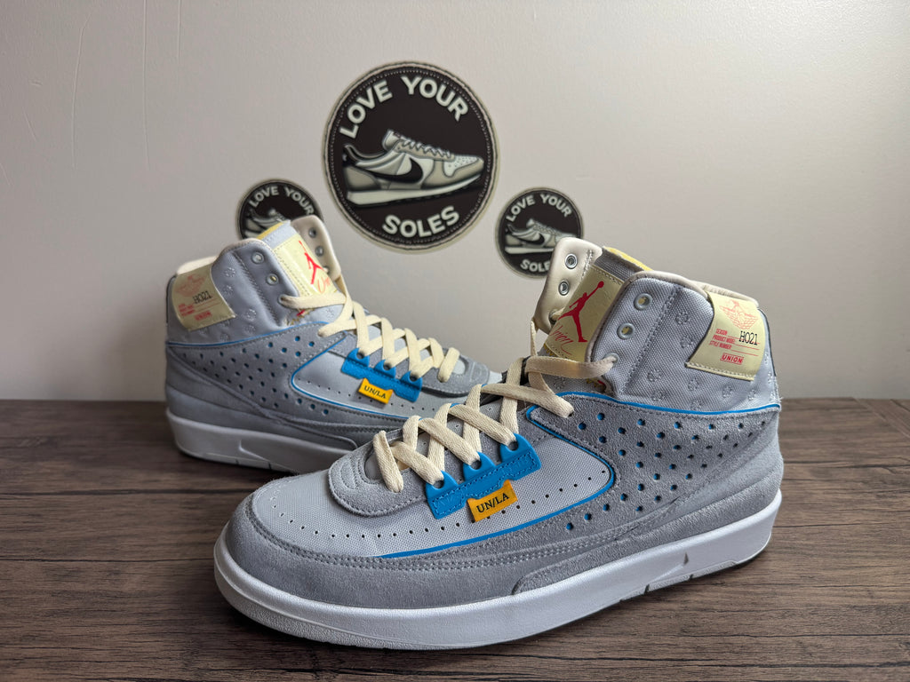 Jordan 2 Retro - Union Grey Fog - UK 8