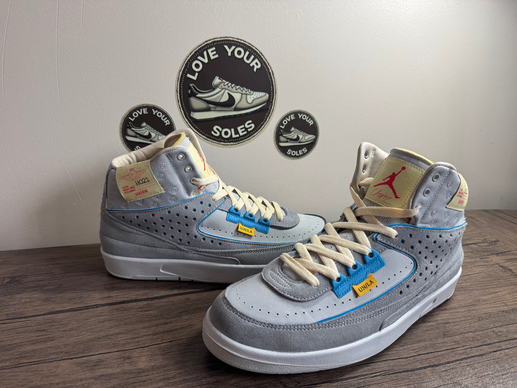 Jordan 2 Retro - Union Grey Fog - UK 8