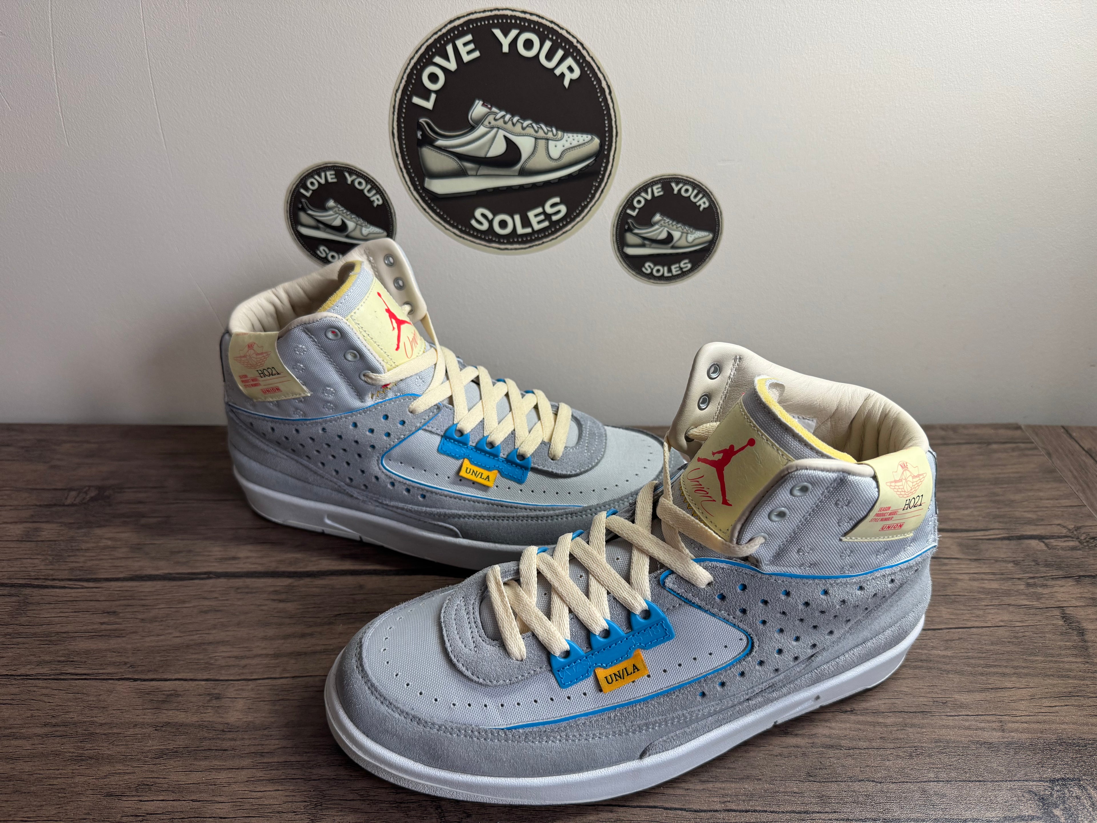 Jordan 2 Retro - Union Grey Fog - UK 8