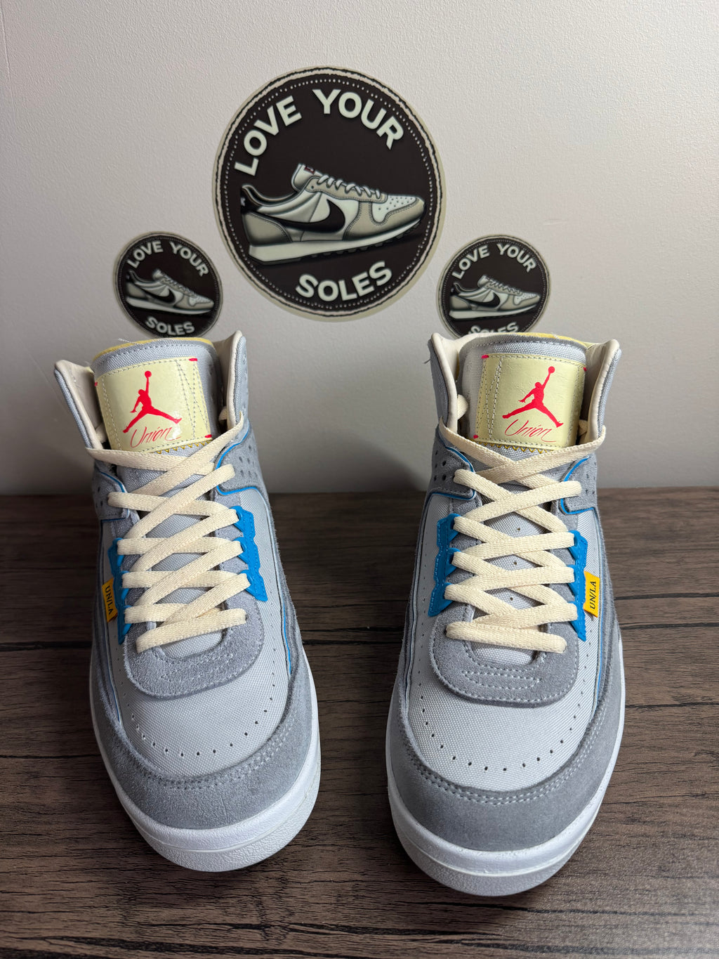 Jordan 2 Retro - Union Grey Fog - UK 8