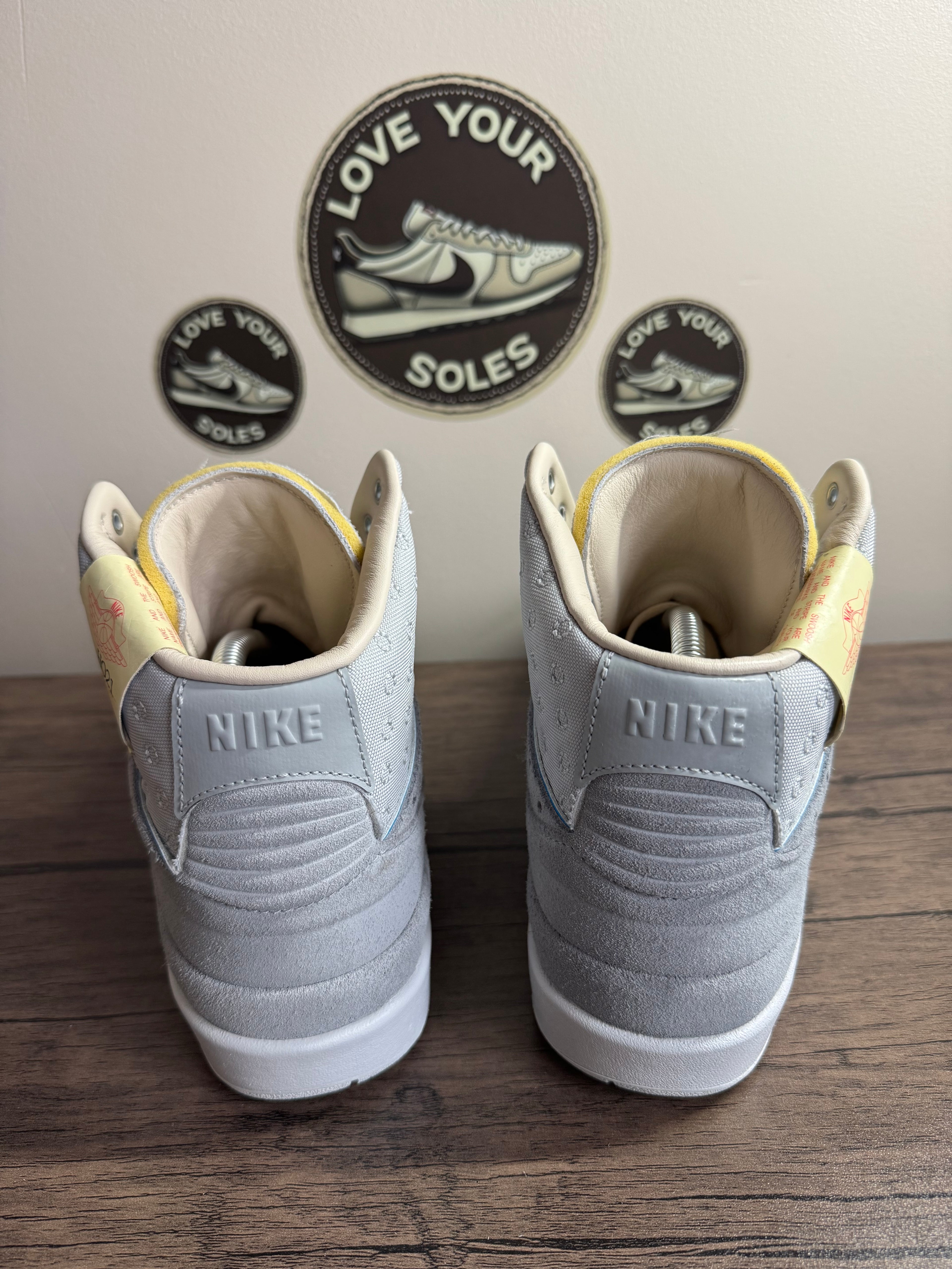 Jordan 2 Retro - Union Grey Fog - UK 8