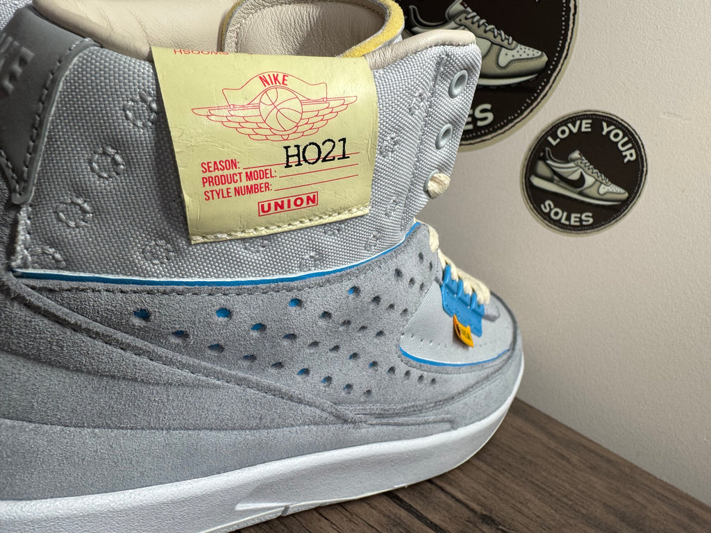 Jordan 2 Retro - Union Grey Fog - UK 8