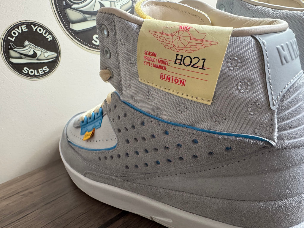 Jordan 2 Retro - Union Grey Fog - UK 8