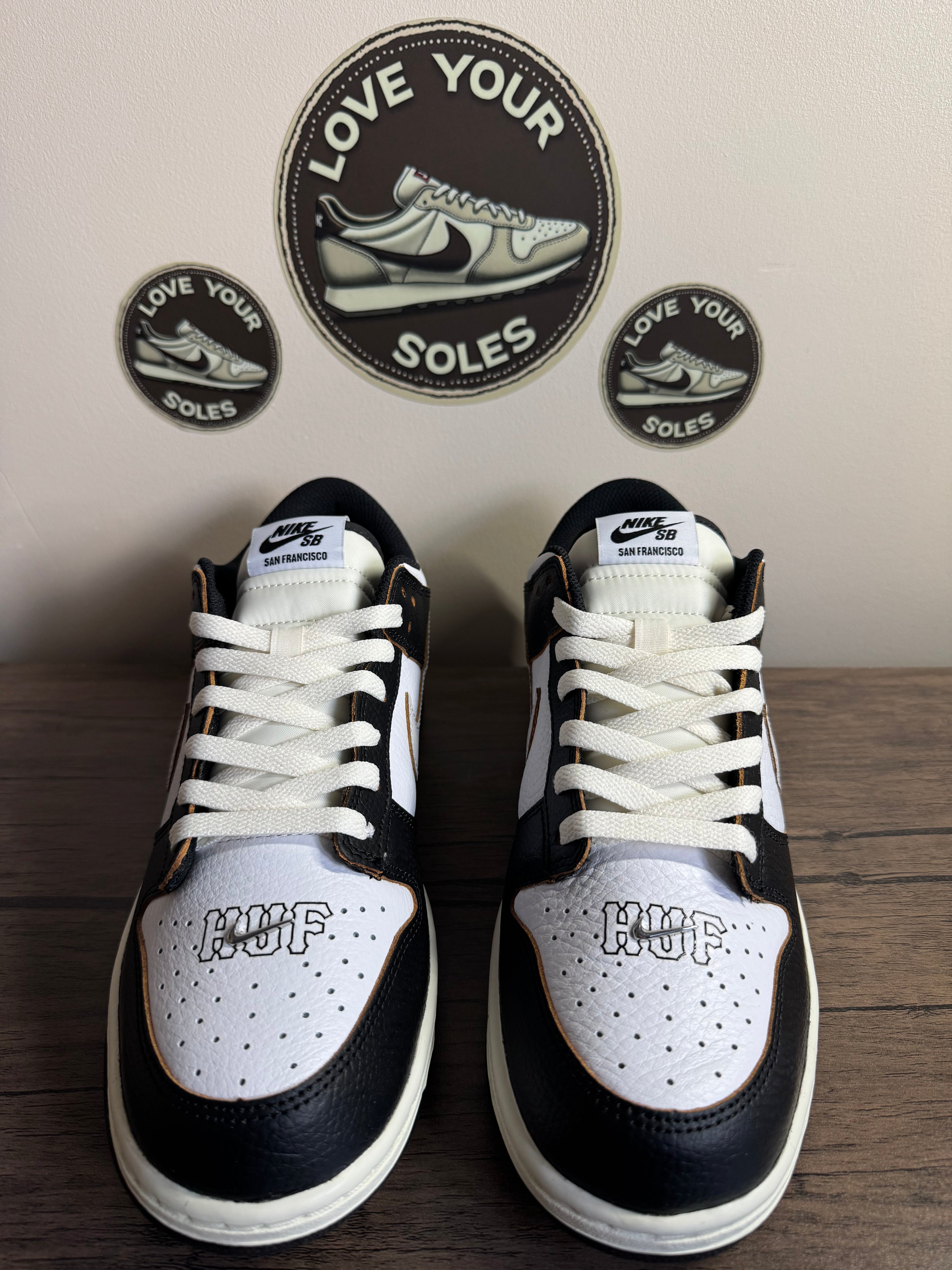 Nike Dunk Low x HUF San Francisco - UK 8 DSWT