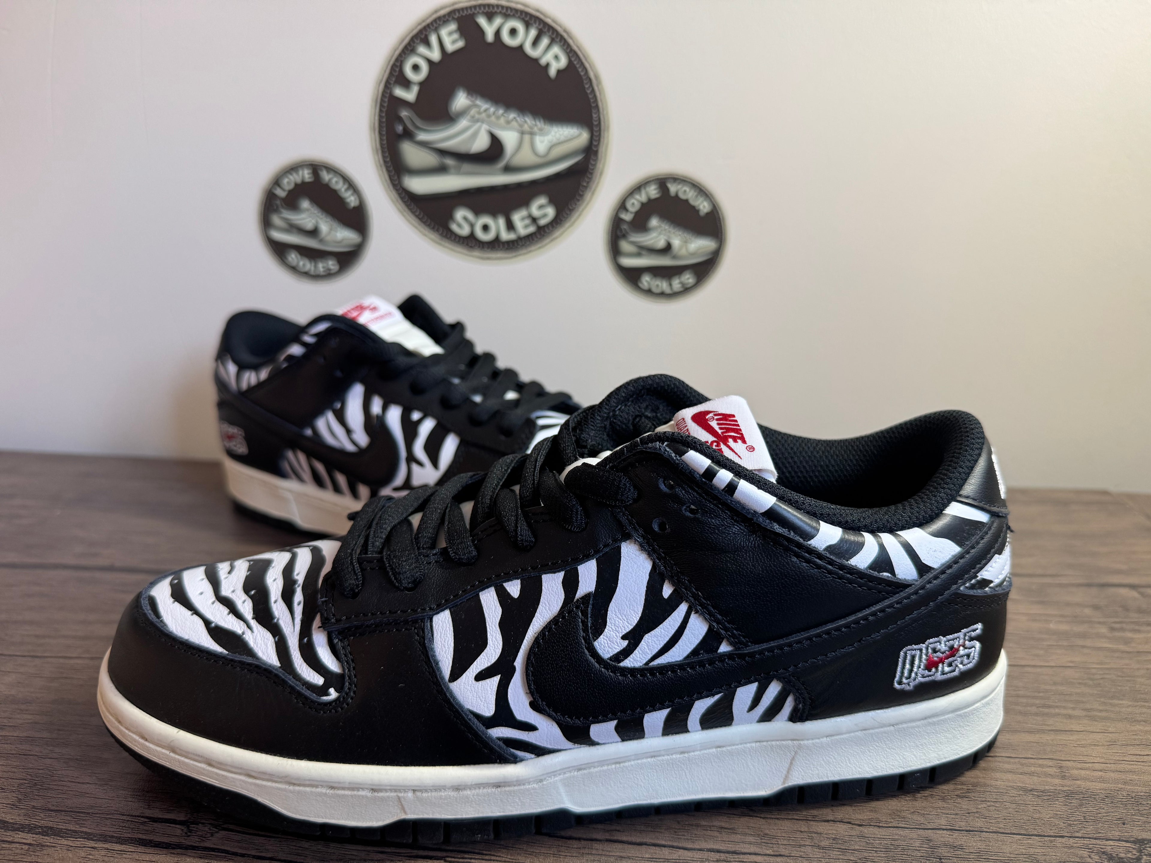 Nike Dunk Low SB x Quatersnacks Zebra - UK 8 *BNIB*
