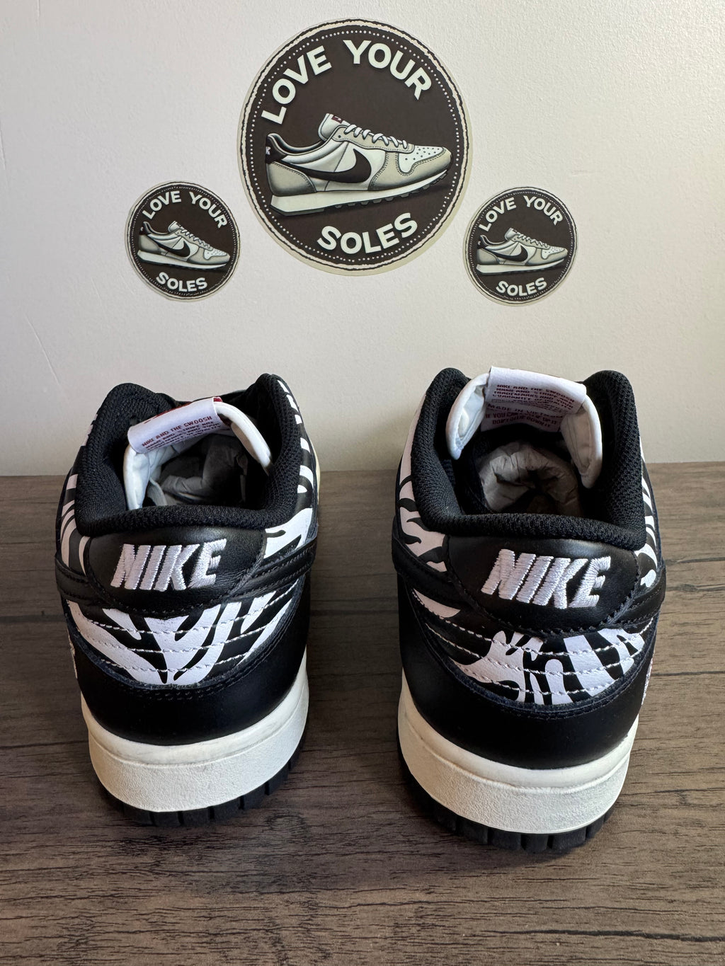 Nike Dunk Low SB x Quatersnacks Zebra - UK 8 *BNIB*