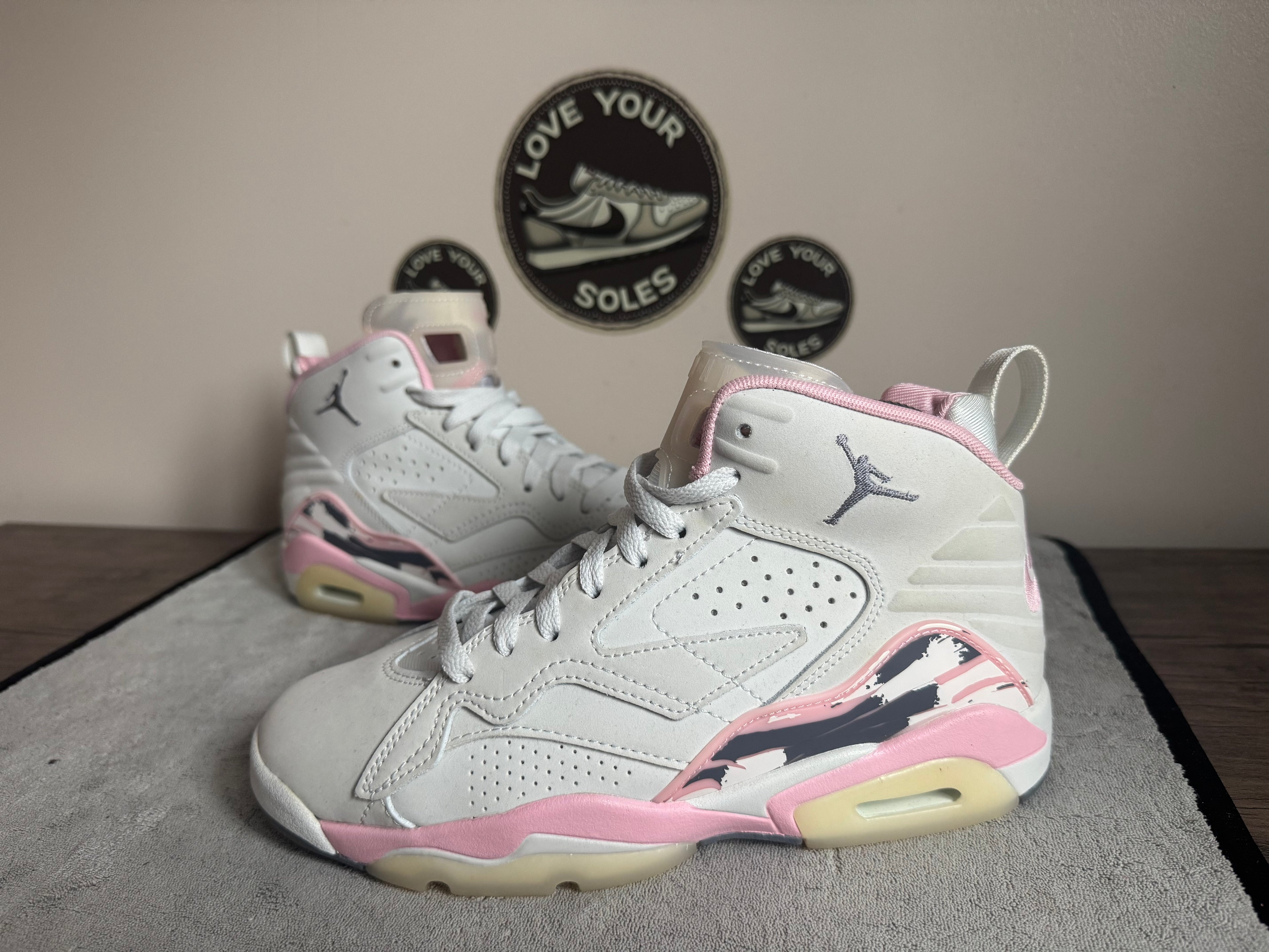 Jordan MVP 678 - Soft Pink - UK 5