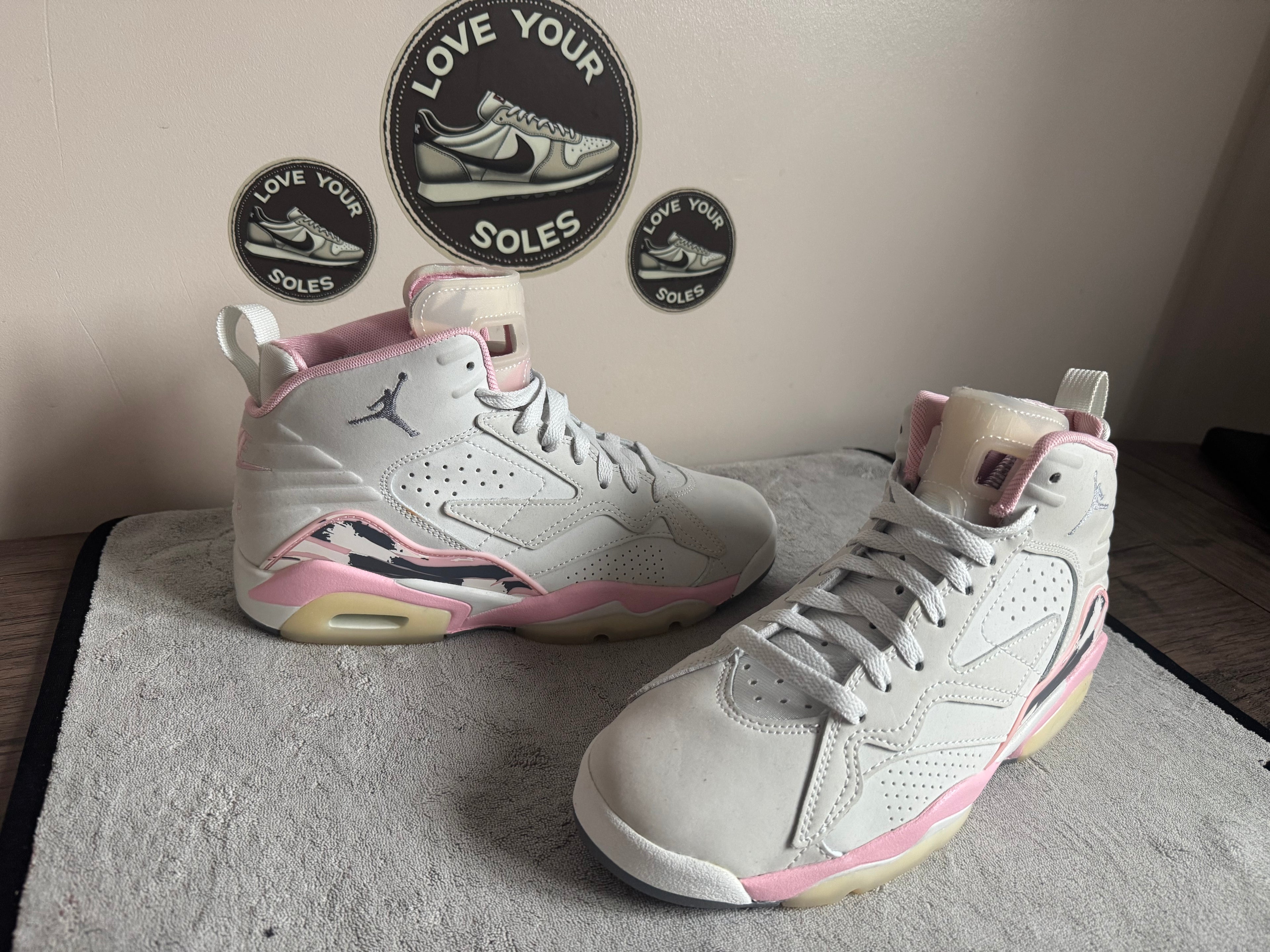 Jordan MVP 678 - Soft Pink - UK 5