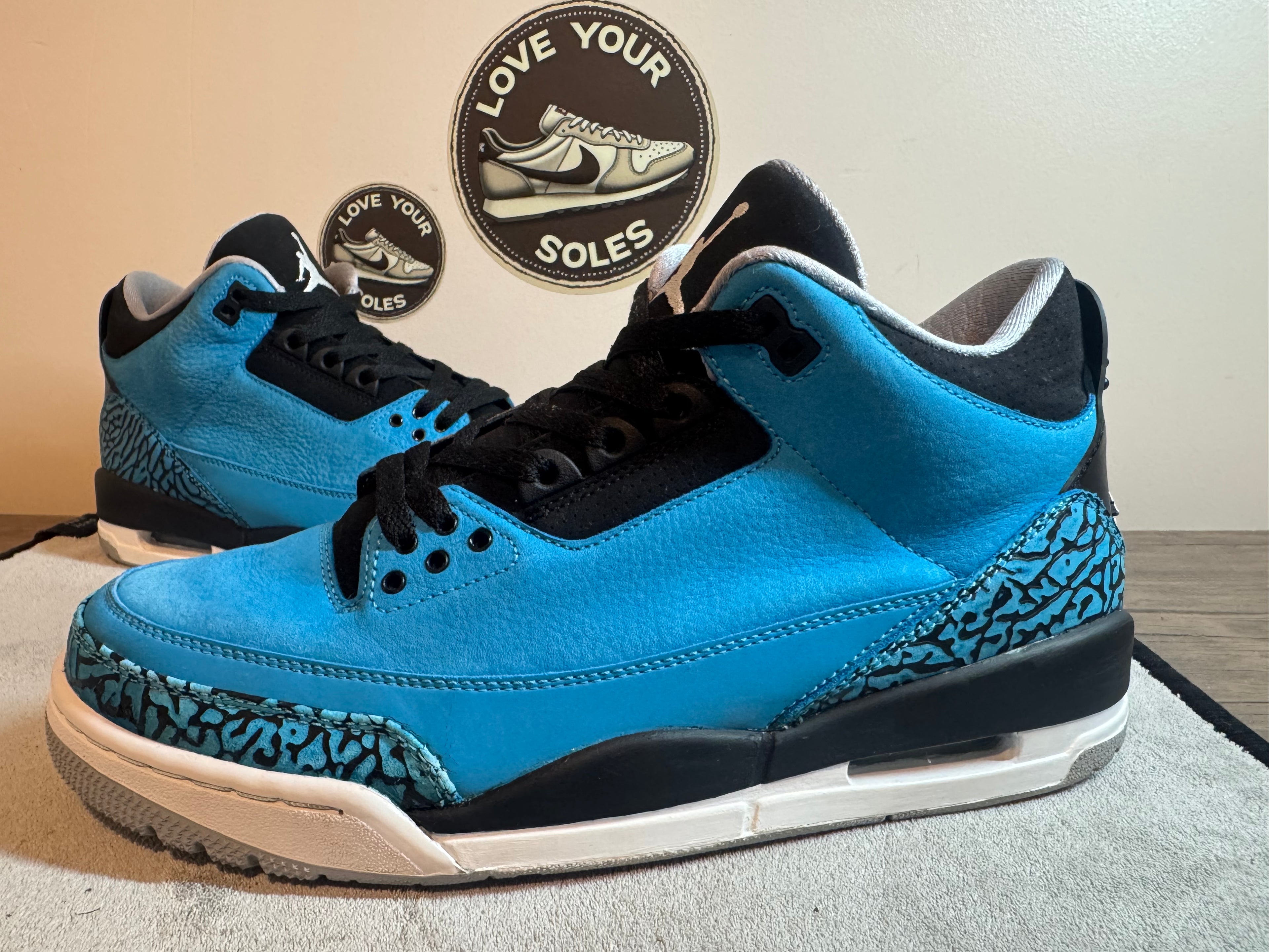 Jordan 3 Retro - Powder Blue - UK 8.5
