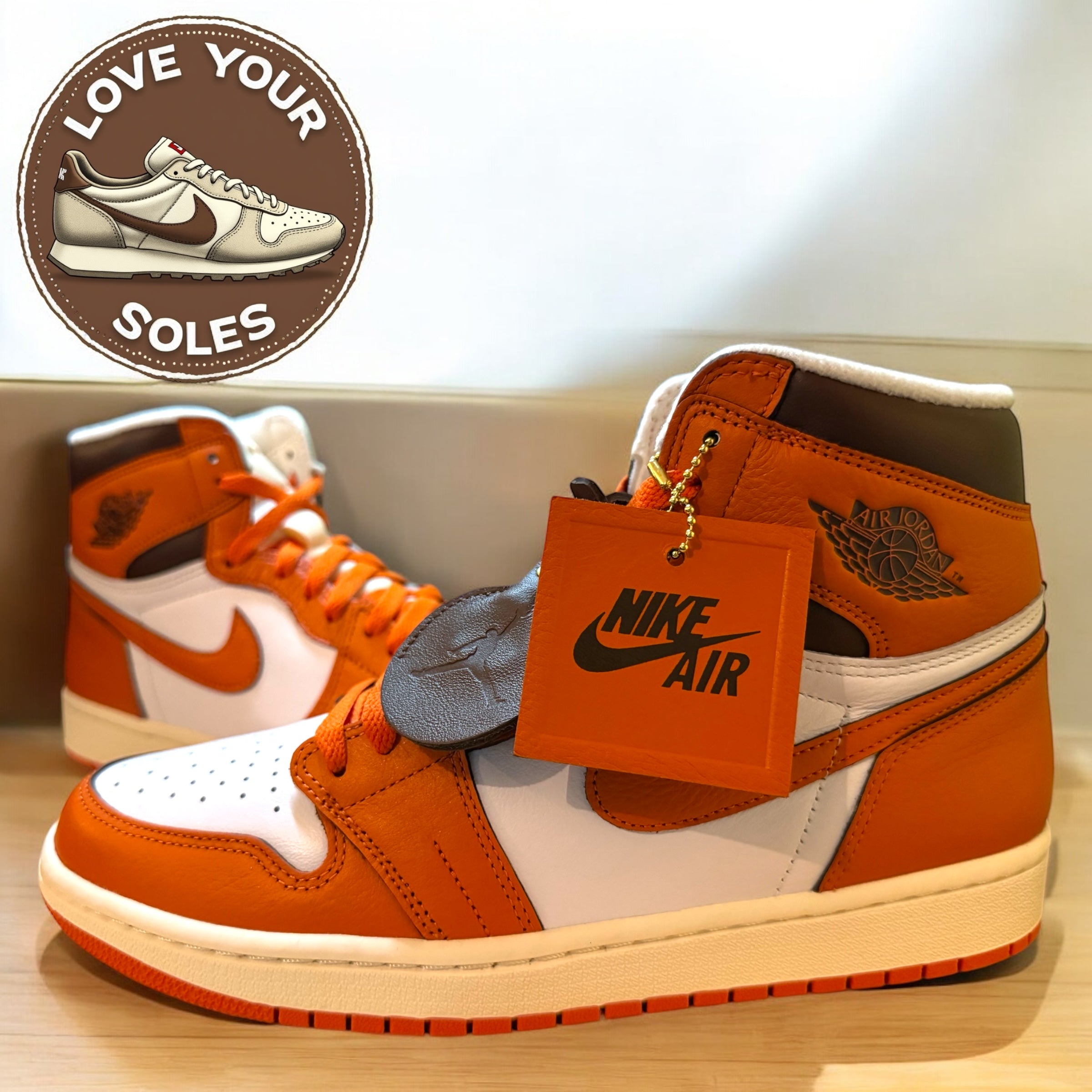 Jordan 1 High - Starfish - UK 8.5