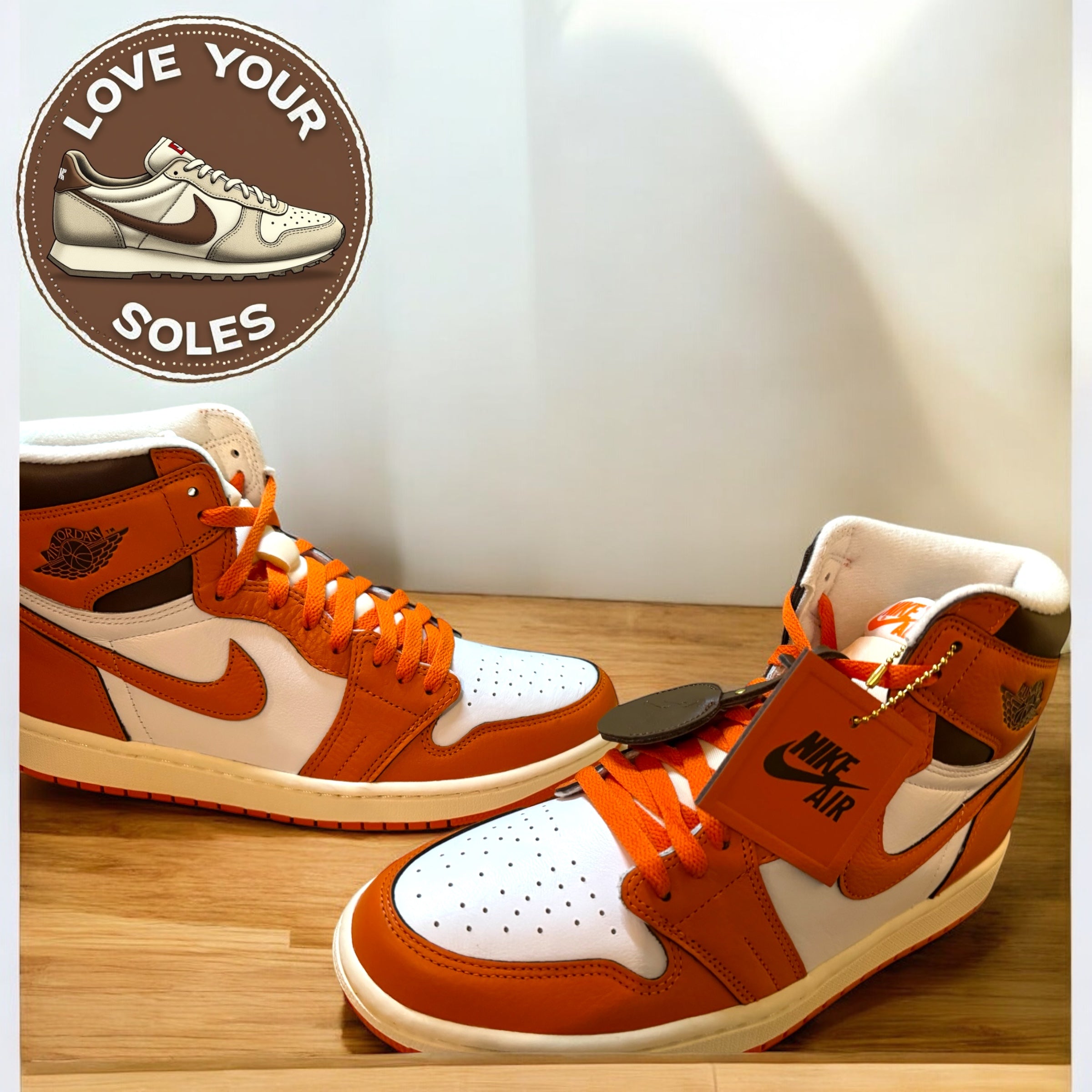 Jordan 1 High - Starfish - UK 8.5