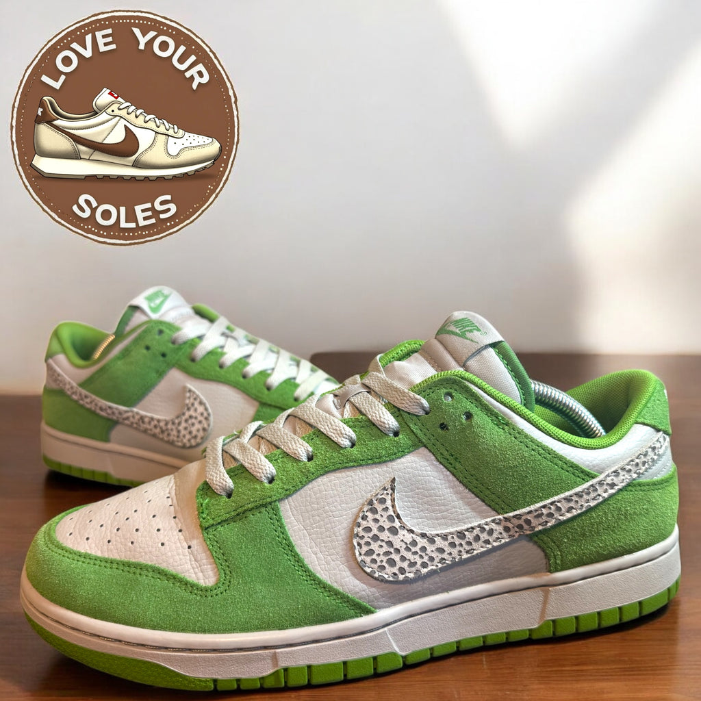 Nike Dunk Low AS - Safari Swoosh Chloropyhll - UK 9