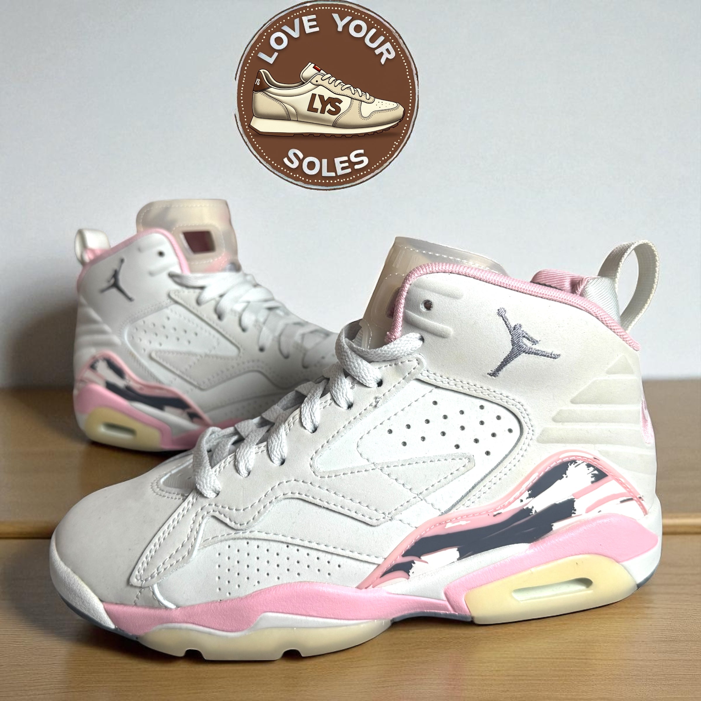 Jordan MVP 678 - Soft Pink - UK 5