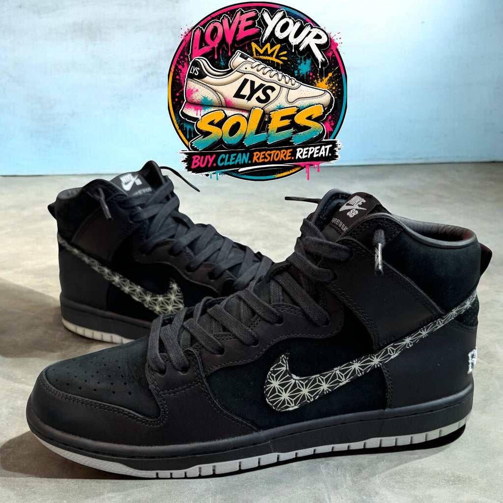 Nike SB  Dunk High - Black Bar - UK 8