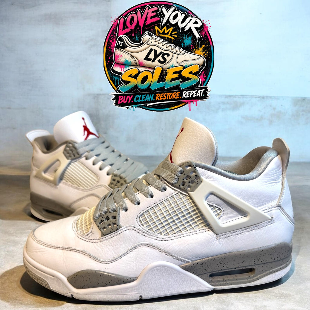 Jordan 4 - White Oreo - UK 8.5