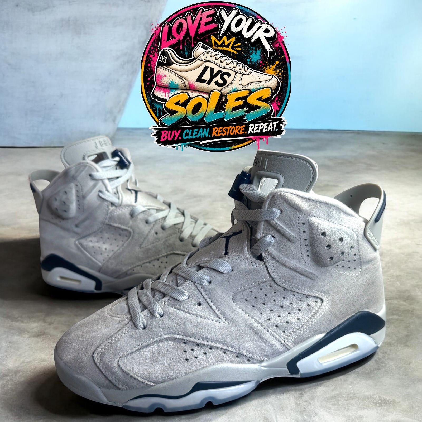 Jordan 6 Retro - Georgetown - UK 7.5