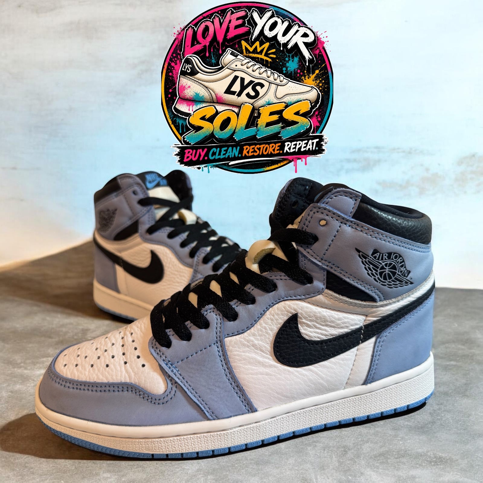 Jordan 1 High - Uni Blue - UK 7